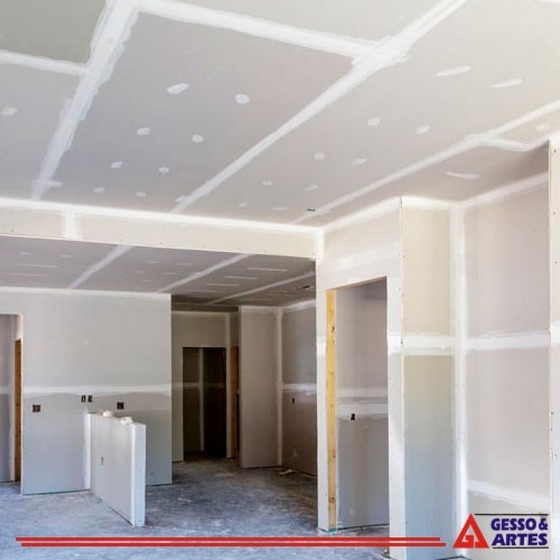 Divisória Dry Wall Vila Pinheiros - Divisória de Gesso Drywall