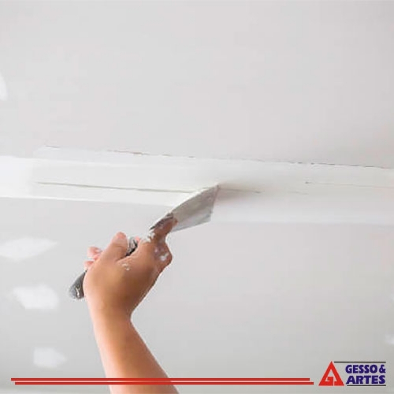 Forro de Dry Wall Além Linha - Forro de Gesso área Externa