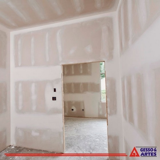 Onde Encontrar Parede de Gesso Acartonado Drywall Vila Hortência - Parede de Gesso Banheiro