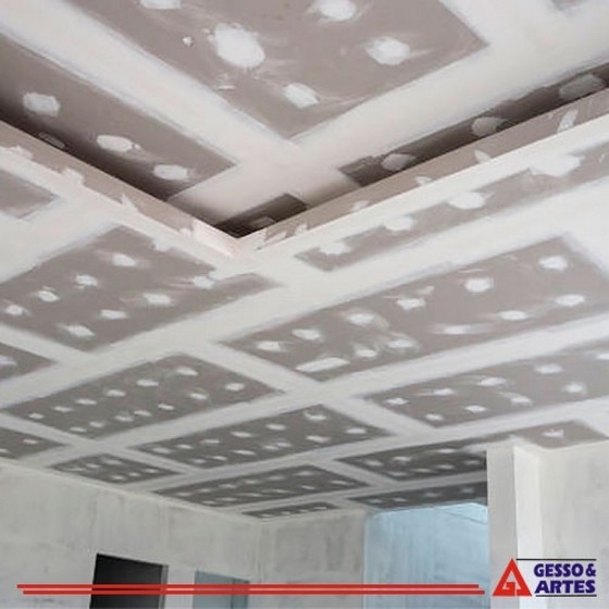 Onde Encontro Forro de Gesso Aramado Tivoli - Forro de Gesso Acartonado Drywall