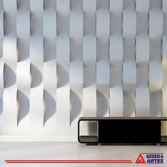 Onde Encontro Parede de Gesso 3d Trujillo - Parede de Gesso Drywall