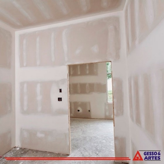 Onde Encontro Parede de Gesso Banheiro Cajuru - Parede de Gesso Acartonado Drywall