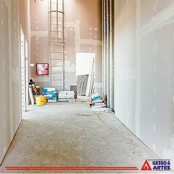 Parede de Drywall Acústica Vila Pinheiros - Parede de Drywall área Externa